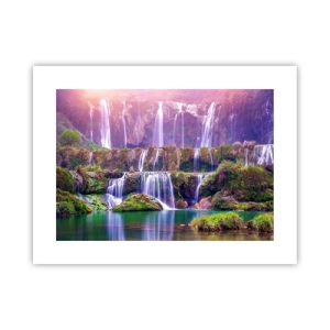 Poster - Treppe zum Himmel - 40x30 cm