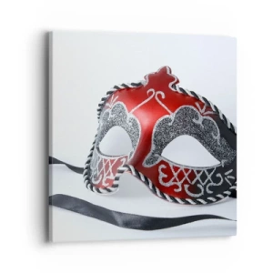 Bild auf Leinwand - Leinwandbild - Einladung zum Abschlussball - 40x40 cm