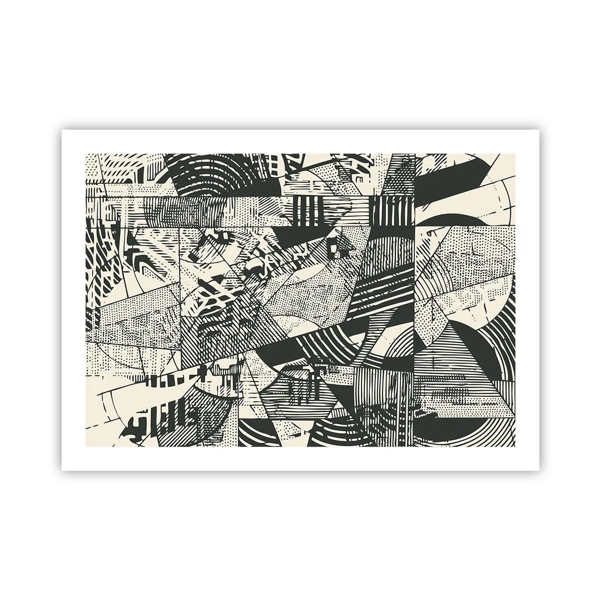 Poster - Die Dynamik der Gegenwart - 70x50 cm