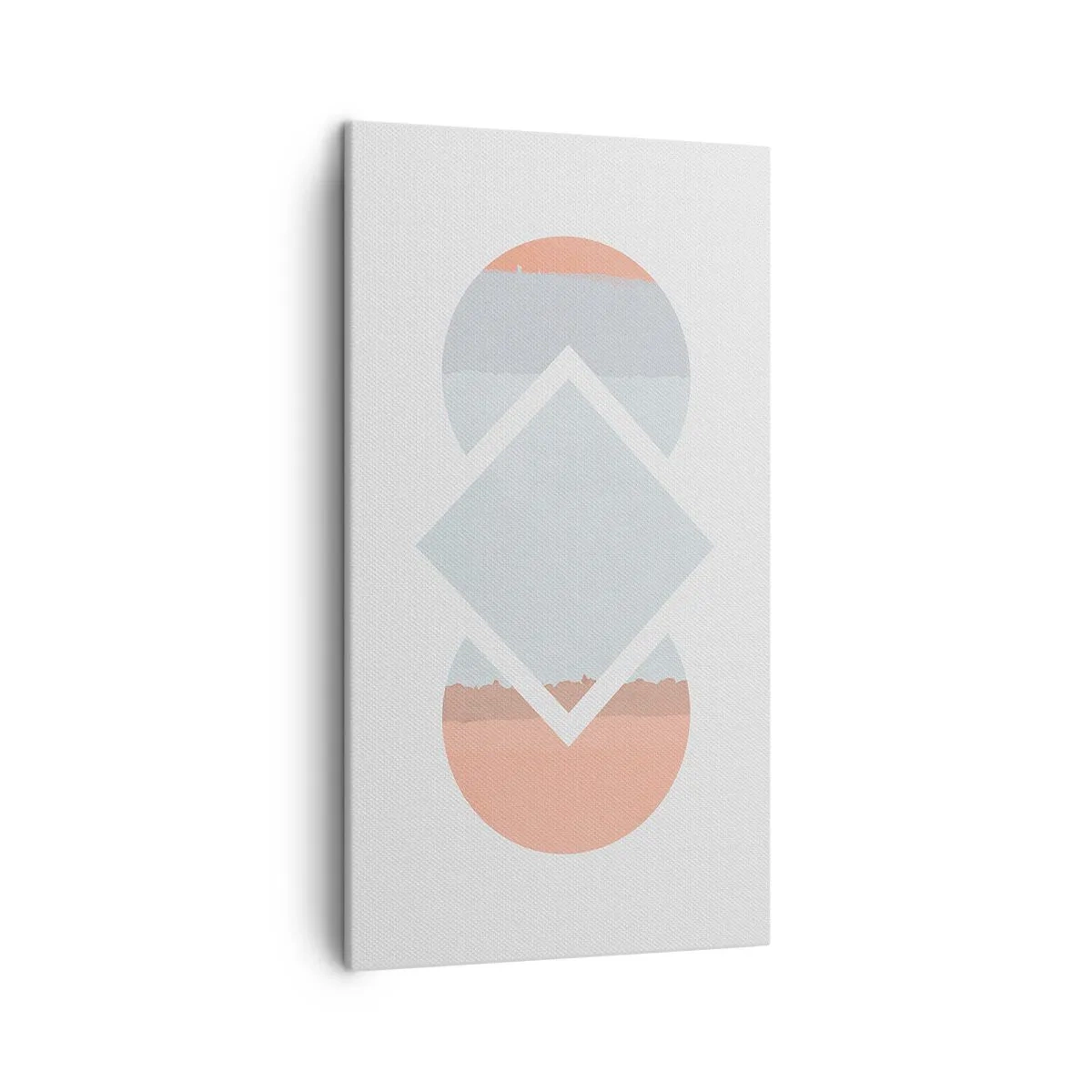 Bild auf Leinwand - Leinwandbild - Die Situation ist klar - 45x80 cm