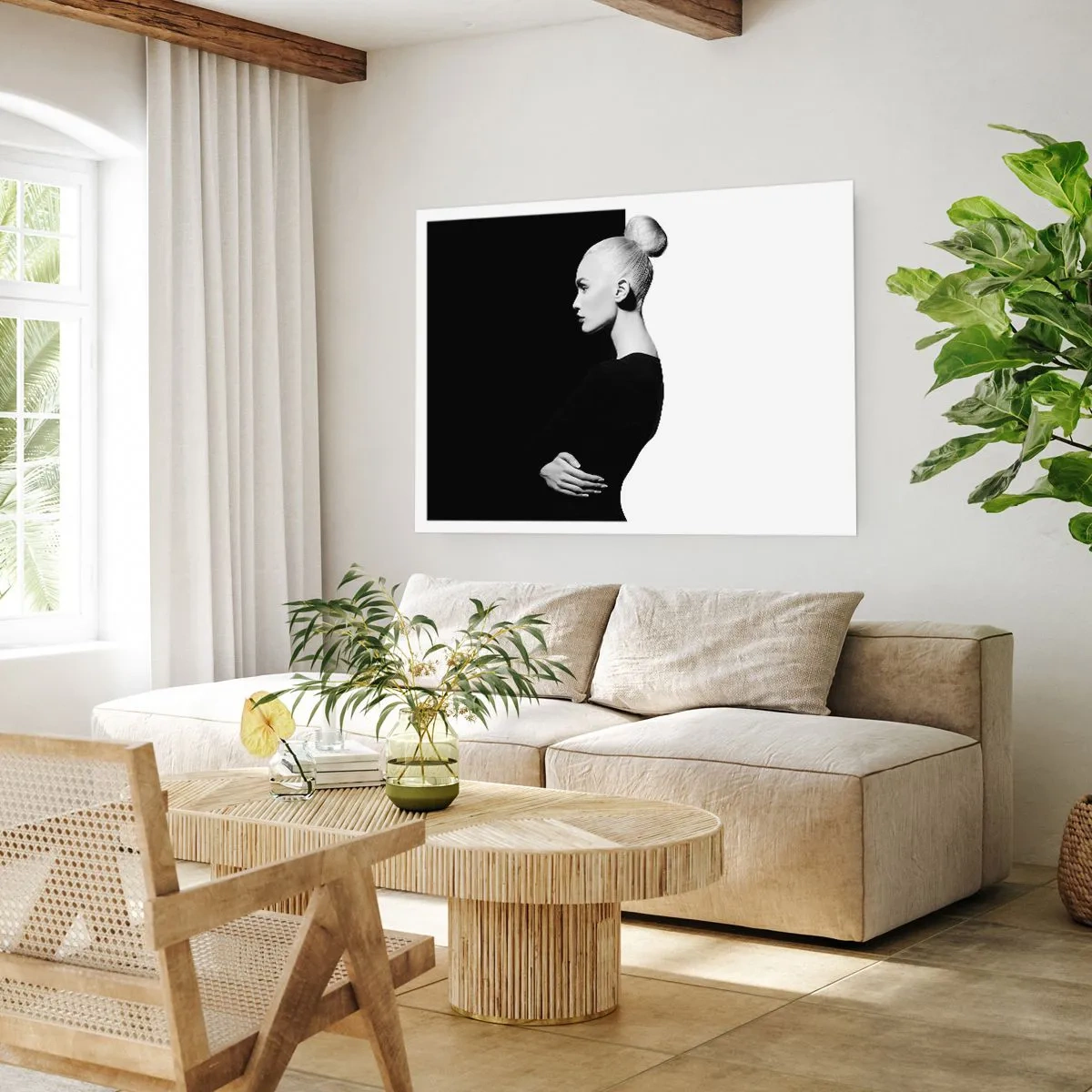 Poster - Einfach eine Frau - 40x30 cm