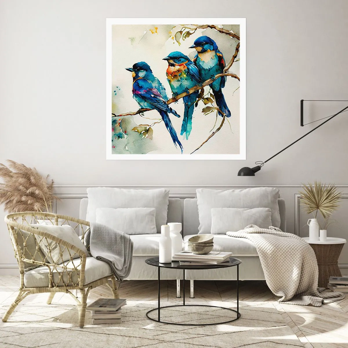 Poster - War er beleidigt? - 40x40 cm