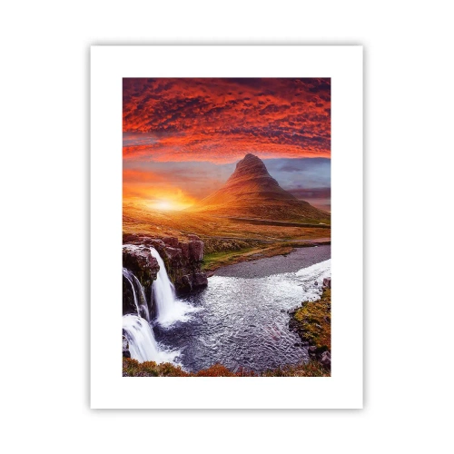 Poster - Ein Blick auf Mittelerde - 30x40 cm