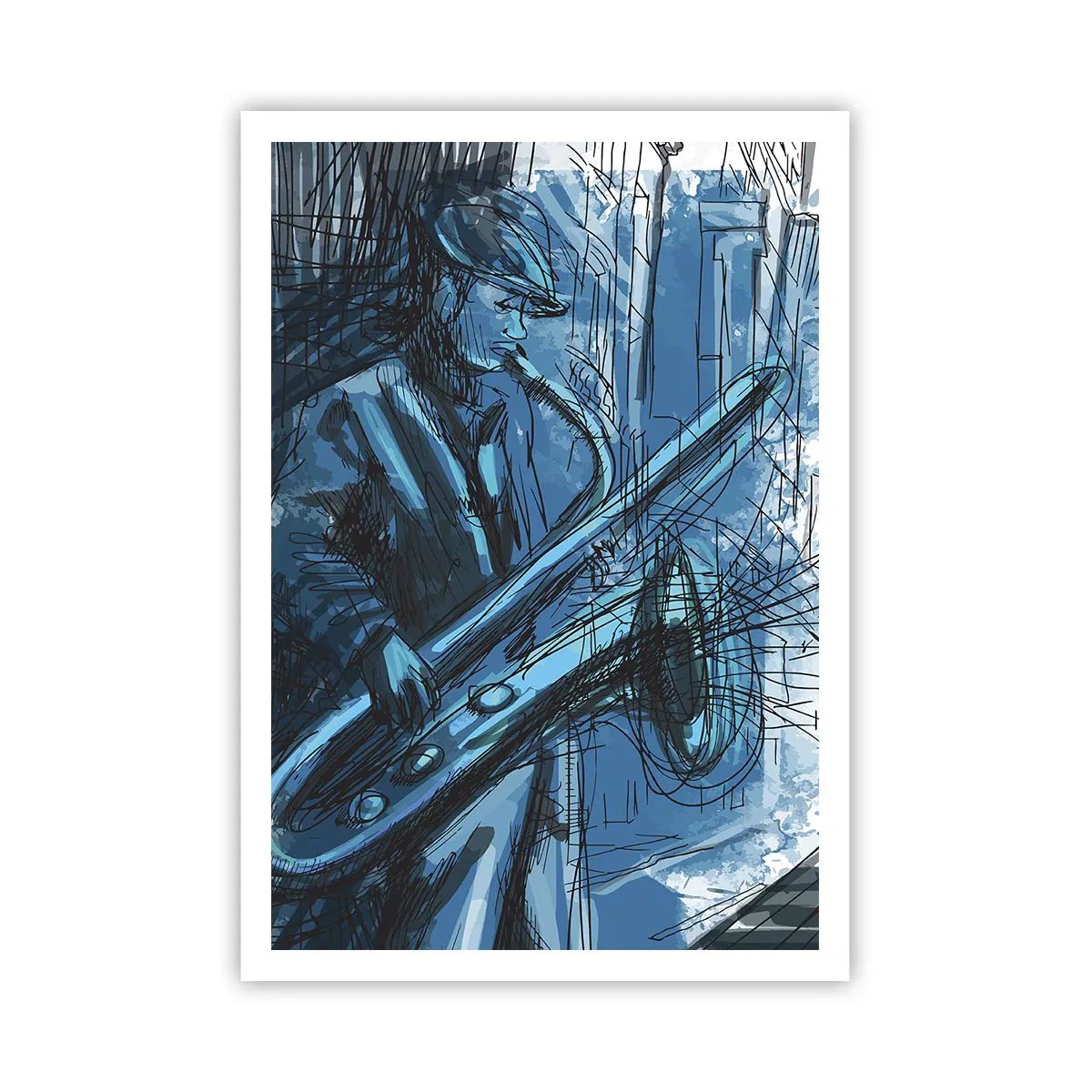 Poster - Urbane Rhapsodie - 70x100 cm
