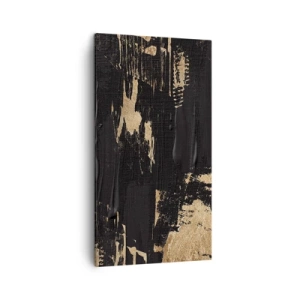Bild auf Leinwand - Leinwandbild - Spur einer Berührung - 45x80 cm