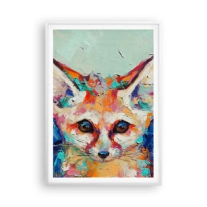 Poster in einem weißen Rahmen - Bist du bereit für mich? - 70x100 cm