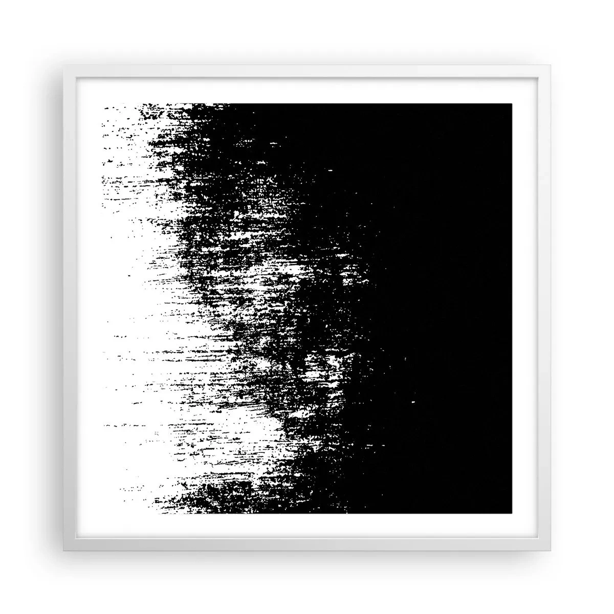 Poster in einem weißen Rahmen - Und der Gewinner ist ... - 60x60 cm