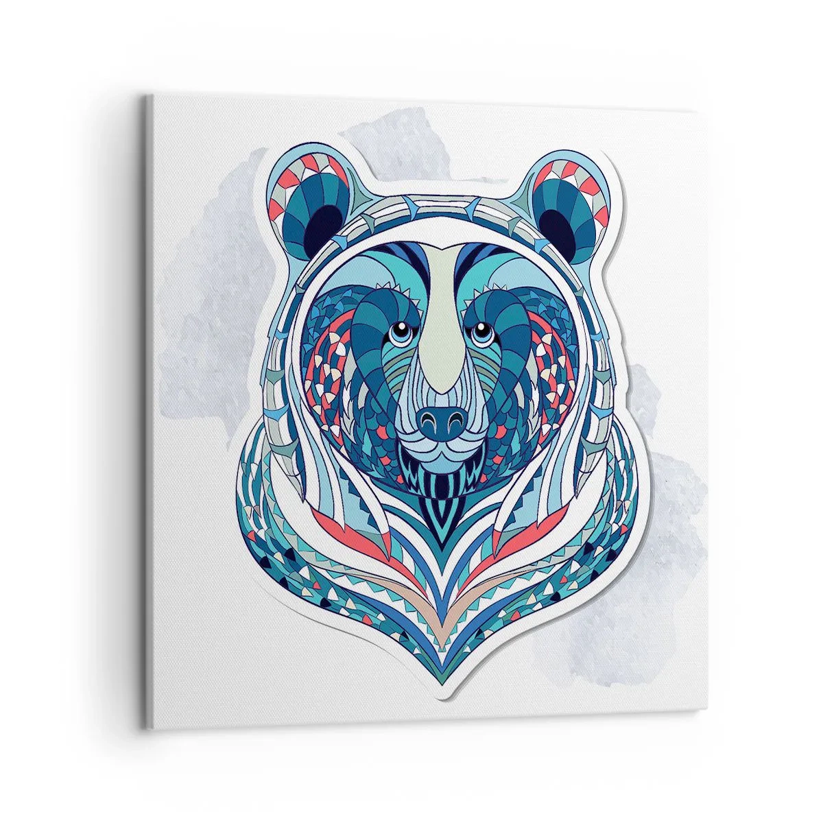 Bild auf Leinwand - Leinwandbild - Eviva Grönland! - 50x50 cm