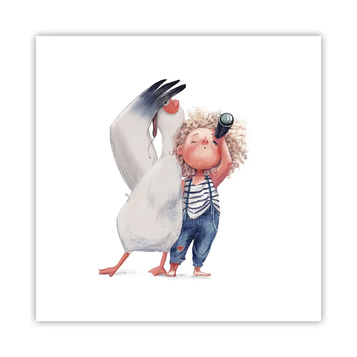 Poster - Toller Reiseplan - 40x40 cm