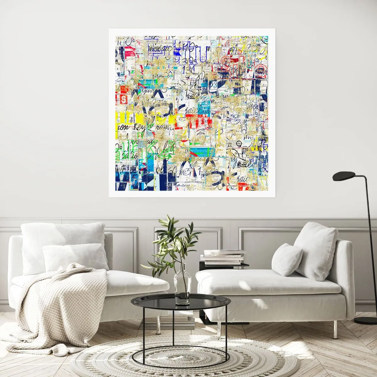 Poster - Es freut einfach die Augen - 30x30 cm