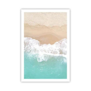 Poster - Eine streichelnde Berührung - 61x91 cm