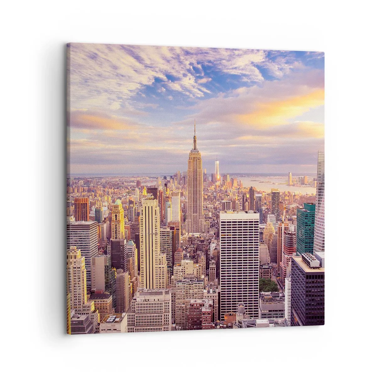 Bild auf Leinwand - Leinwandbild - Nur nach den Wolken greifen - 50x50 cm