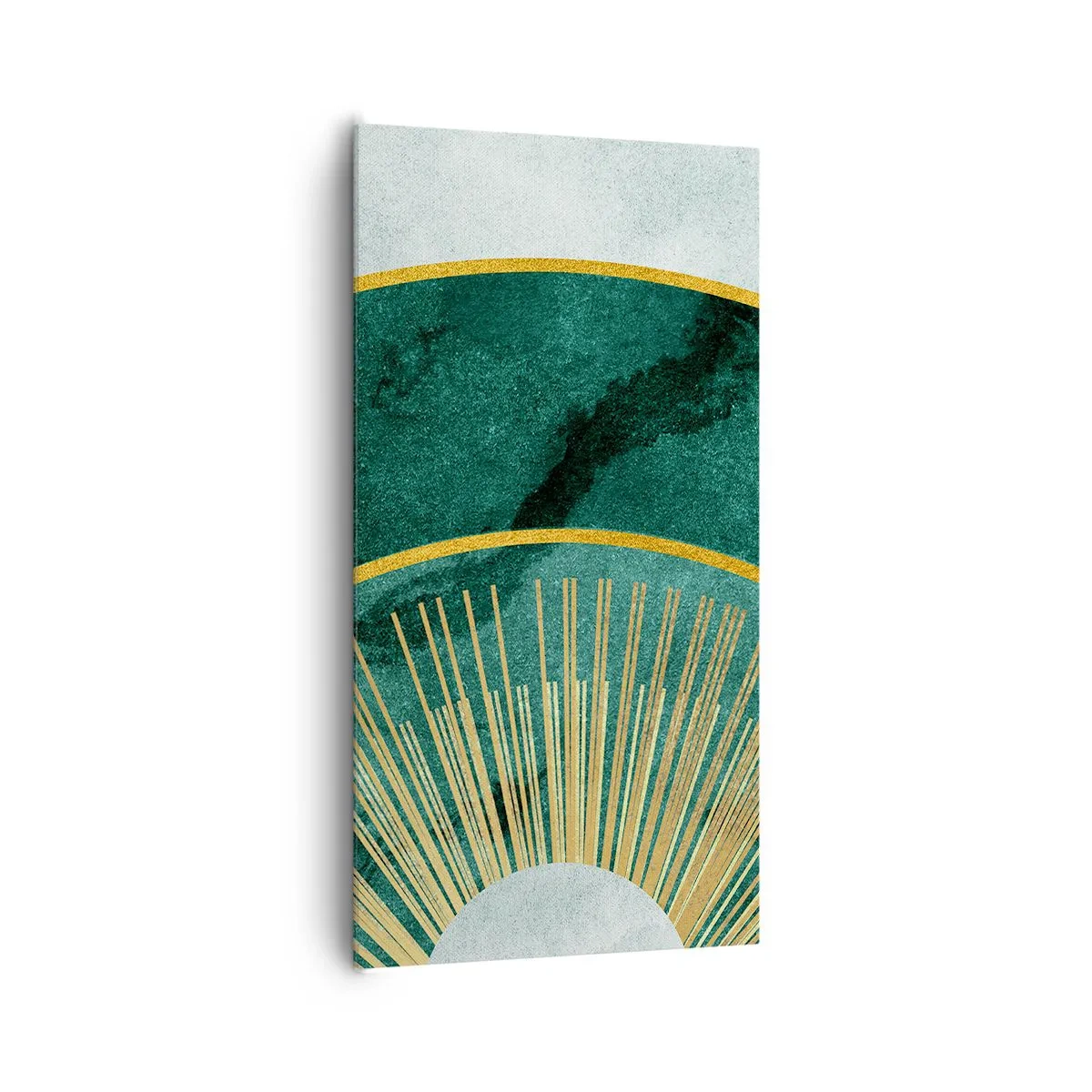 Bild auf Leinwand - Leinwandbild - Anderes Sonnensystem - 65x120 cm