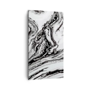 Bild auf Leinwand - Leinwandbild - Am Anfang war Chaos - 45x80 cm