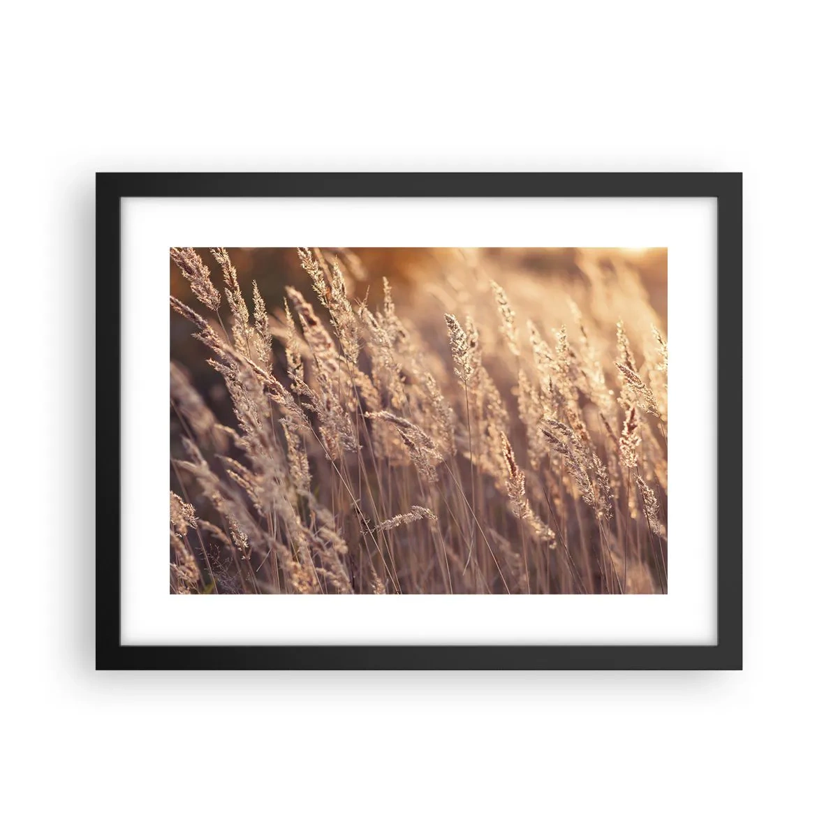 Poster in einem schwarzem Rahmen - Bereit, den Herbst willkommen zu heißen - 40x30 cm