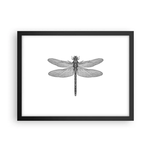Poster in einem schwarzem Rahmen - Präzision der Natur - 40x30 cm