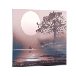 Glasbild - Bild auf glas - Wunder der Nacht - 40x40 cm