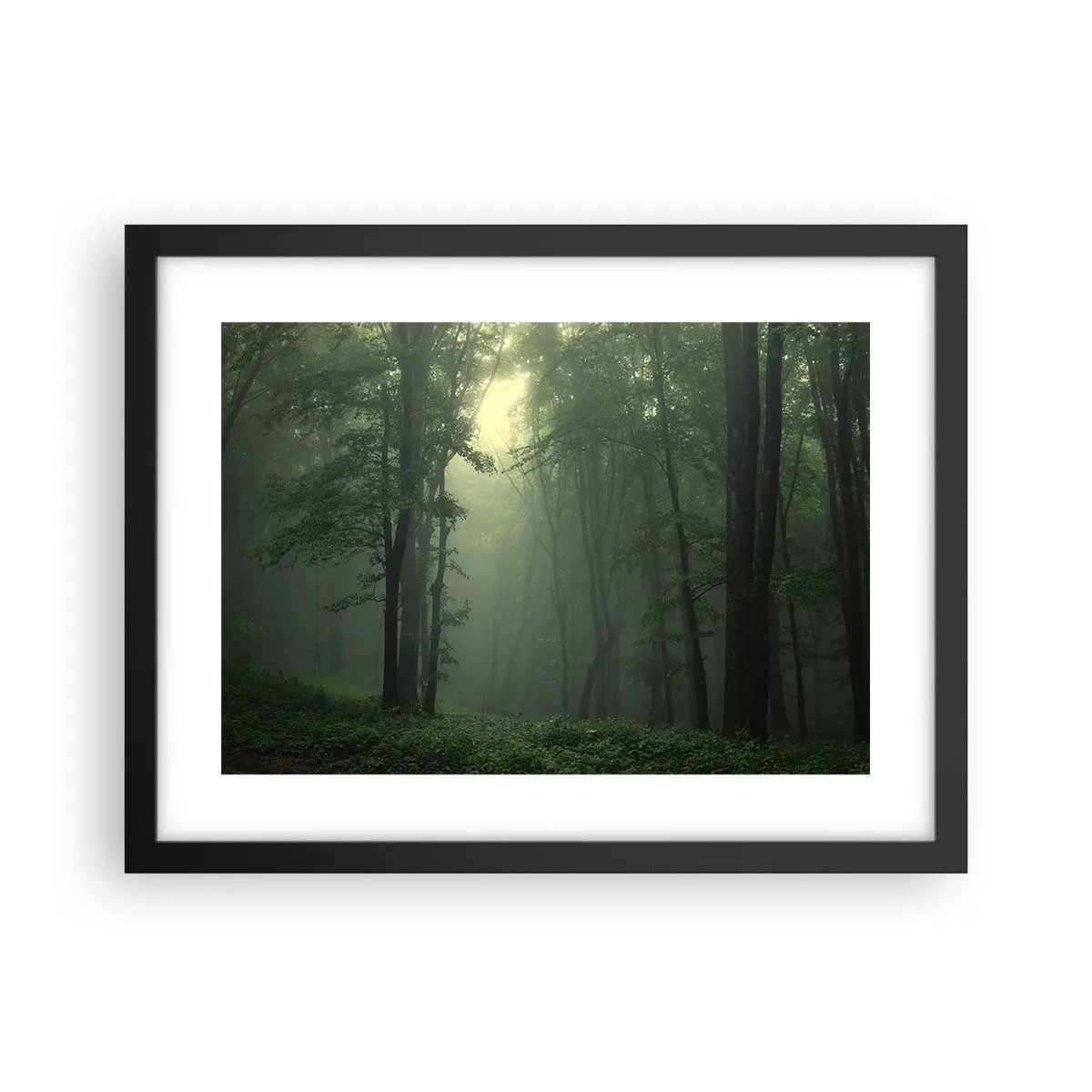 Poster in einem schwarzem Rahmen - Bevor er aufwacht - 40x30 cm