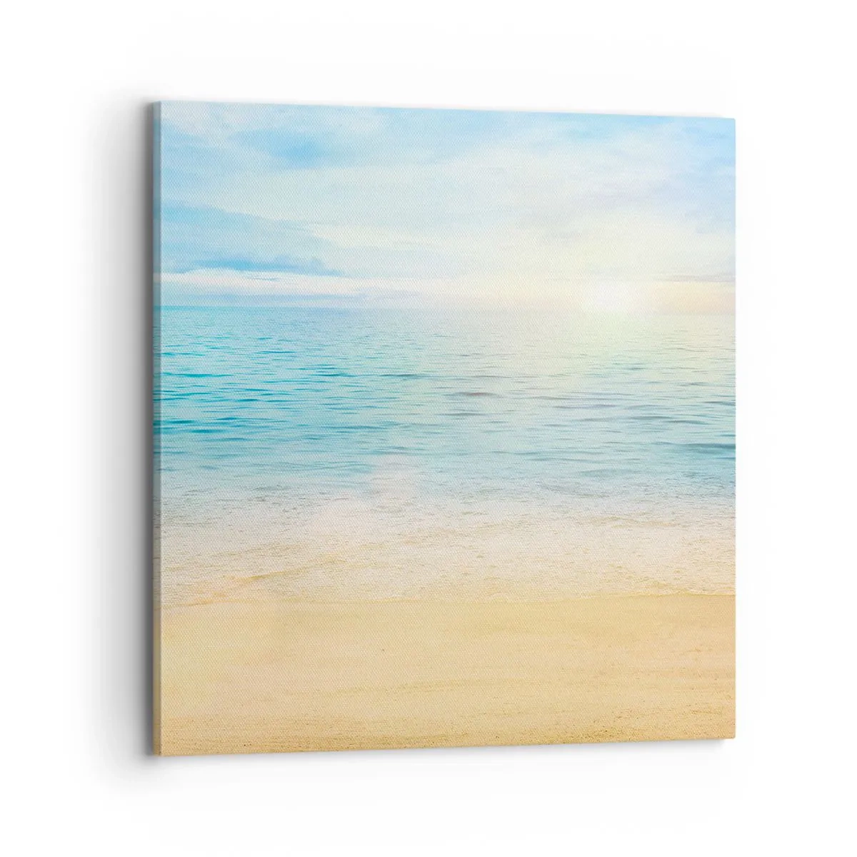 Bild auf Leinwand - Leinwandbild - Großes Blau - 70x70 cm