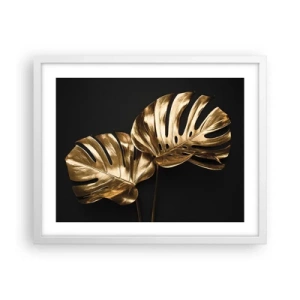 Poster in einem weißen Rahmen - Die Schätze der Natur - 50x40 cm