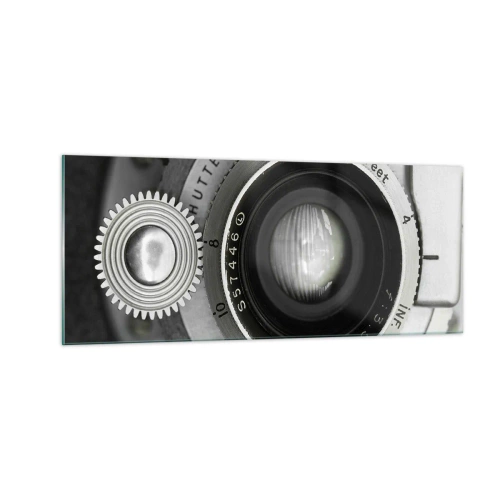 Glasbild - Bild auf glas - Eine Story über Hollywood - 100x40 cm