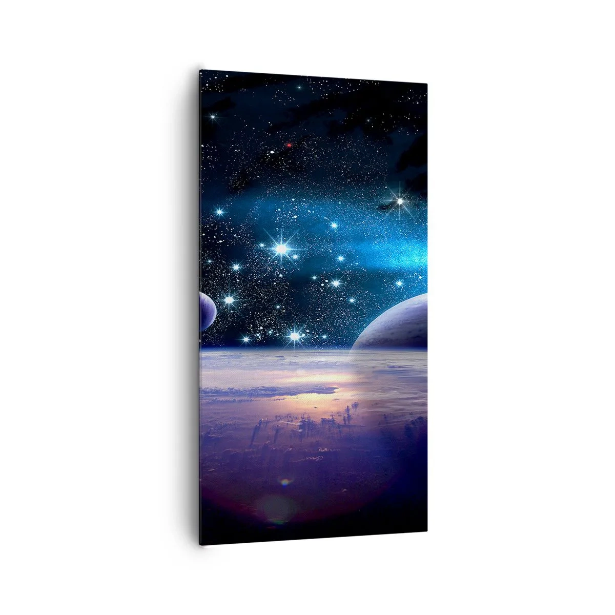 Bild auf Leinwand - Leinwandbild - Noch allein? - 65x120 cm