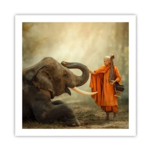 Poster - Treffen unterwegs - 60x60 cm