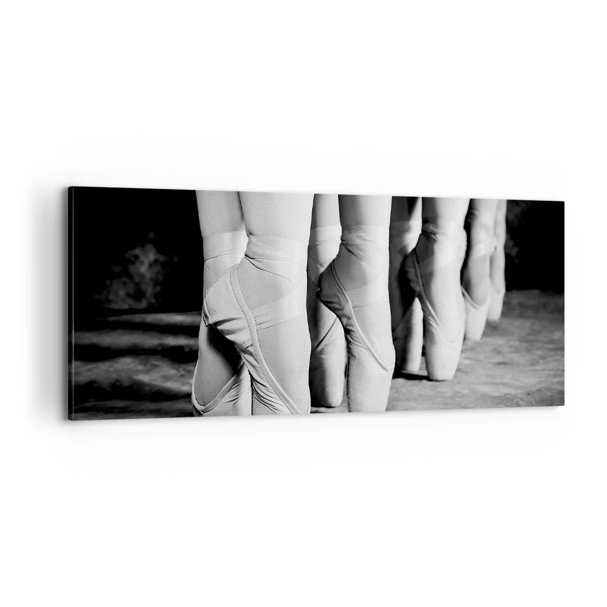 Bild auf Leinwand - Leinwandbild - Gemeinsam, leicht - 100x40 cm
