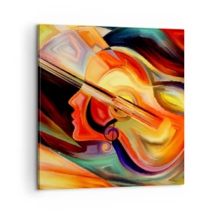 Bild auf Leinwand - Leinwandbild - Alles ist gut - 60x60 cm