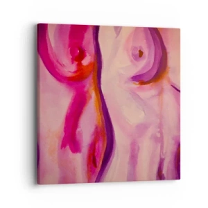 Bild auf Leinwand - Leinwandbild - Ode an die Weiblichkeit - 40x40 cm