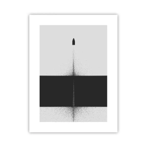 Poster - Direkt zum Ziel - 30x40 cm