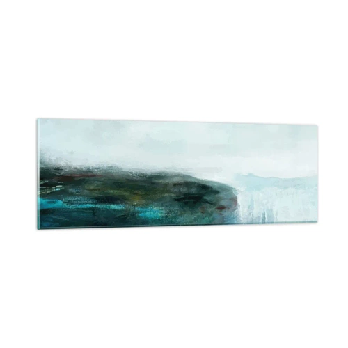 Glasbild - Bild auf glas - Nautische Abstraktion - 90x30 cm