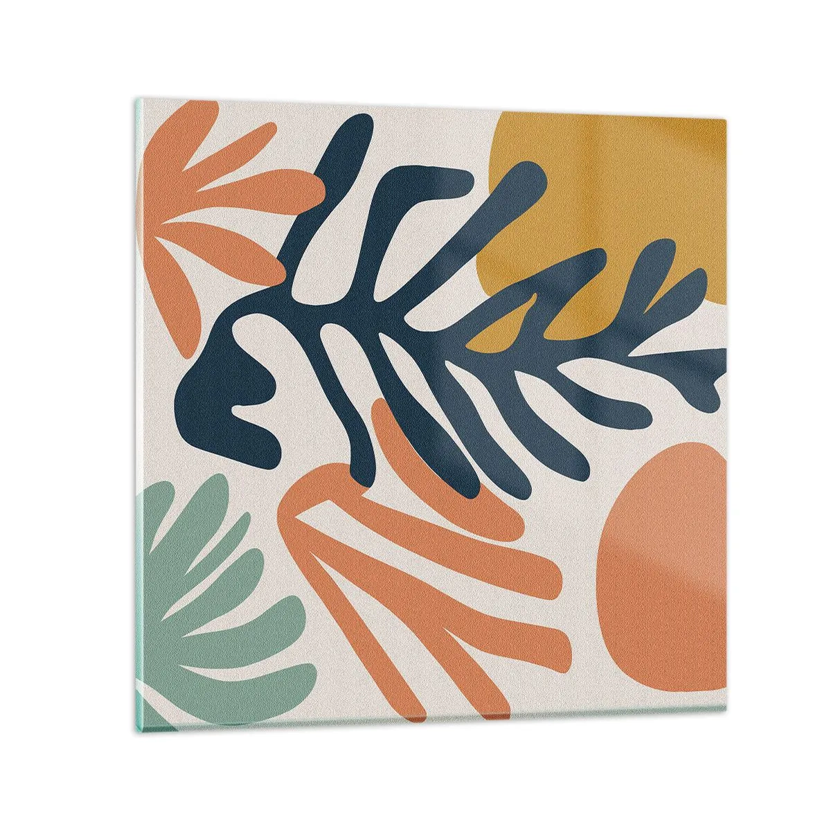 Glasbild - Bild auf glas - Korallenmeere - 70x70 cm