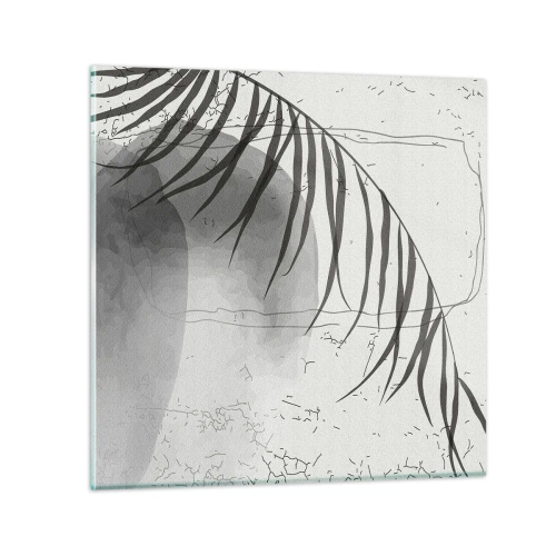 Glasbild - Bild auf glas - Subtile Exotik der Natur - 70x70 cm