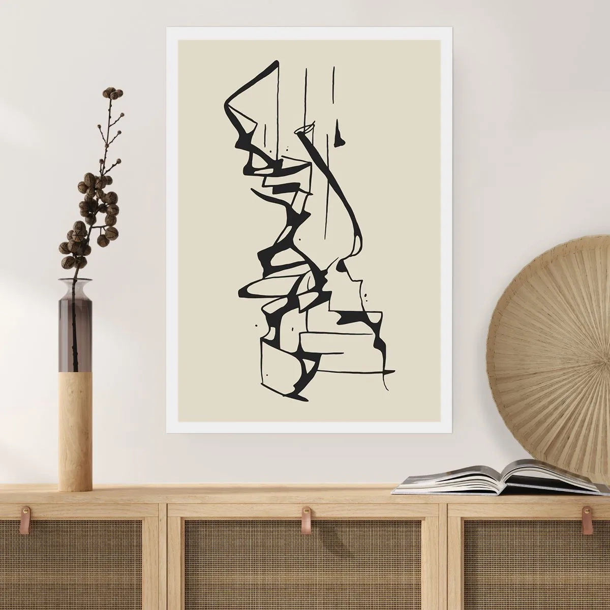 Poster - Vielleicht eine Landschaft - 70x100 cm