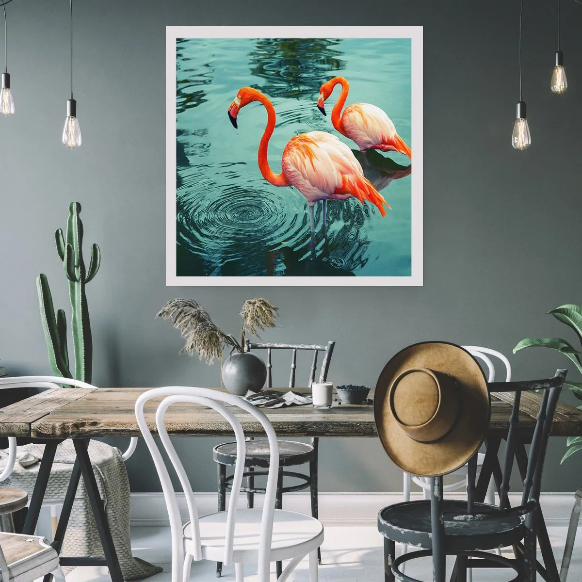 Poster - Wir sind jetzt in Mode - 30x30 cm