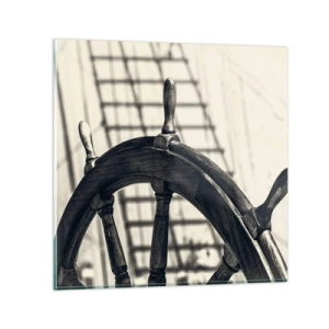 Glasbild - Bild auf glas - Meeresgeschichten - 30x30 cm