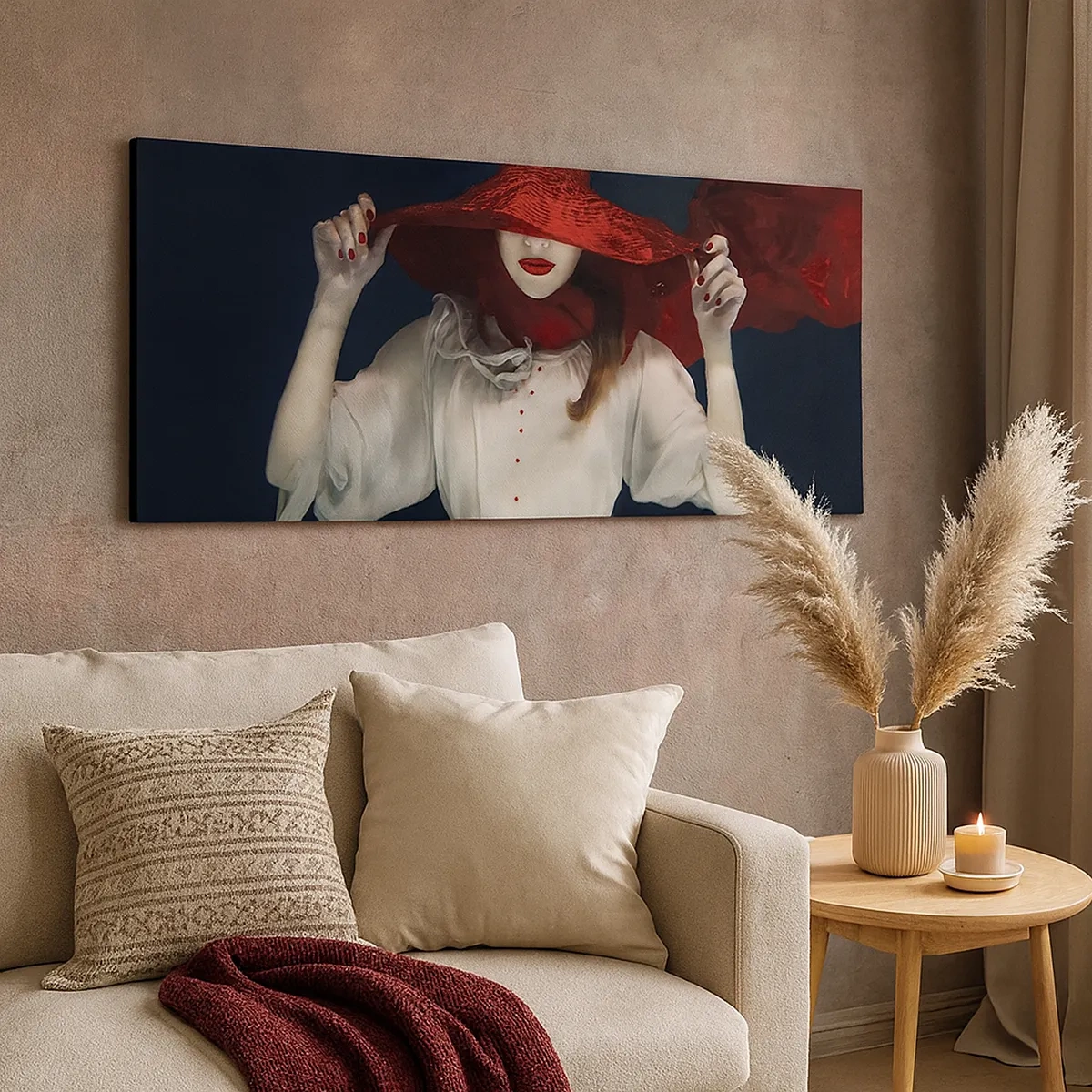 Bild auf Leinwand - Leinwandbild - Boshafte Göttin in der slawischen Mythologie - 30x30 cm