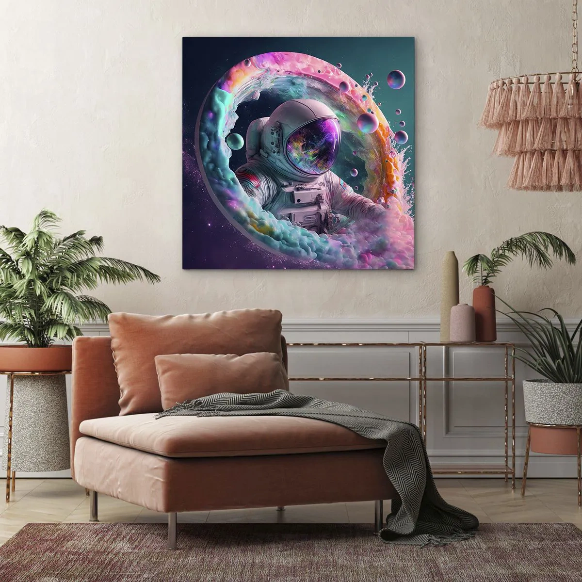 Bild auf Leinwand - Leinwandbild - Sternentor - 40x40 cm