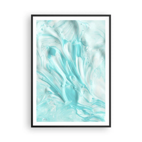 Poster in einem schwarzem Rahmen - Für immer zusammen - 70x100 cm