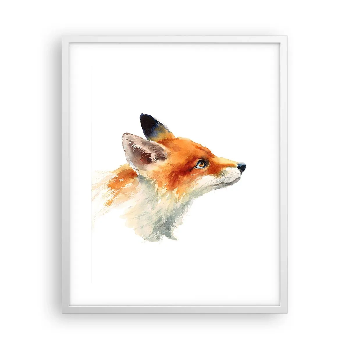 Poster in einem weißen Rahmen - Man kann nie vorsichtig genug sein - 40x50 cm