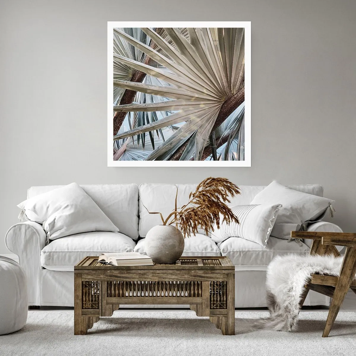 Poster - Fans in den Tropen - 30x30 cm