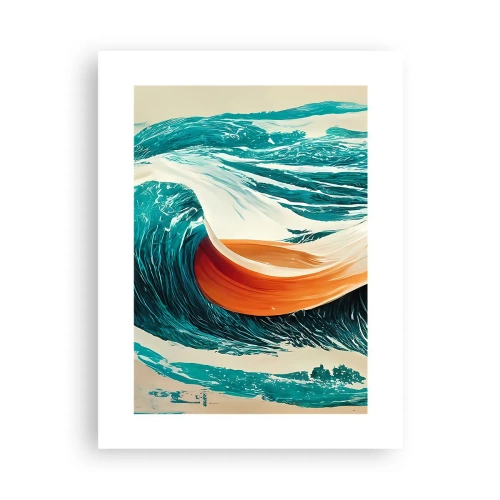 Poster - Traum eines Surfers - 30x40 cm