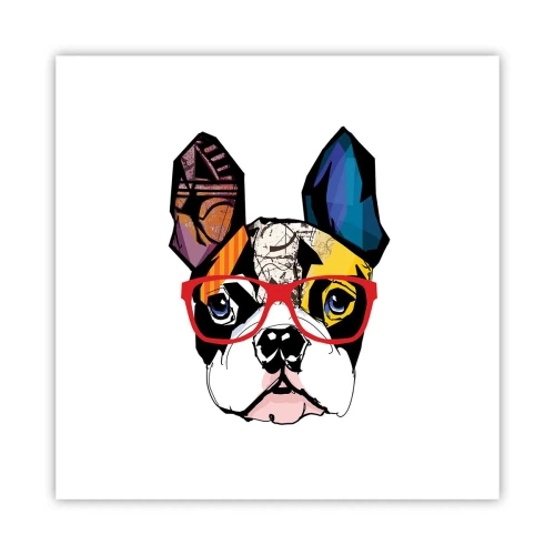 Poster - Intellektuelle - 40x40 cm