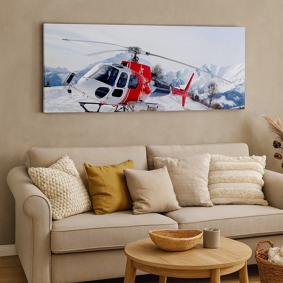 Bild auf Leinwand - Leinwandbild - Immer bereit - 30x30 cm