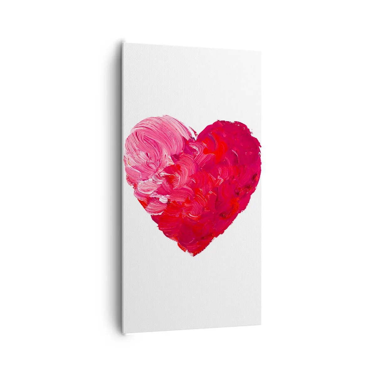 Bild auf Leinwand - Leinwandbild - Alles was du brauchst ist Liebe - 65x120 cm