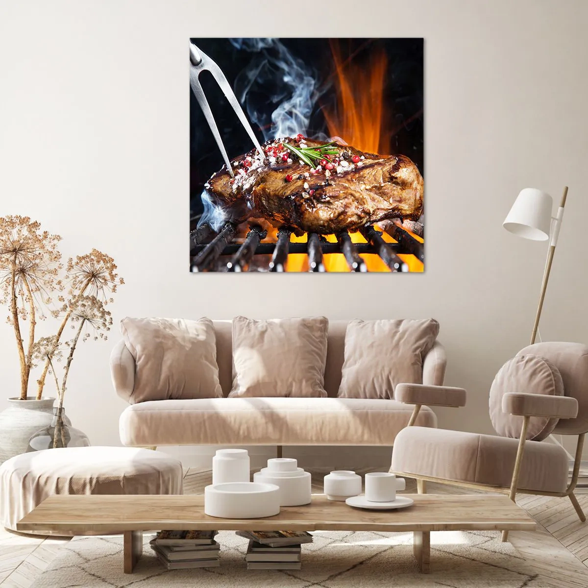 Bild auf Leinwand - Leinwandbild - Saftig und duftend - 30x30 cm