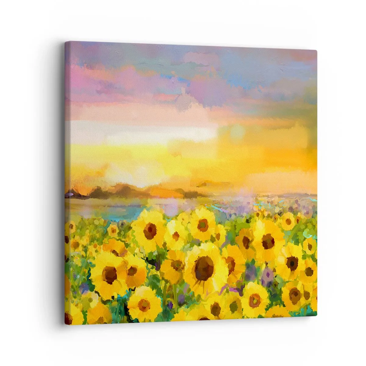 Bild auf Leinwand - Leinwandbild - Die Sonne selbst ist auf die Erde herabgestiegen - 30x30 cm