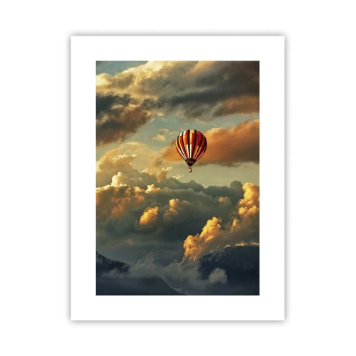 Poster - Ich fliege, weil ich es will - 30x40 cm