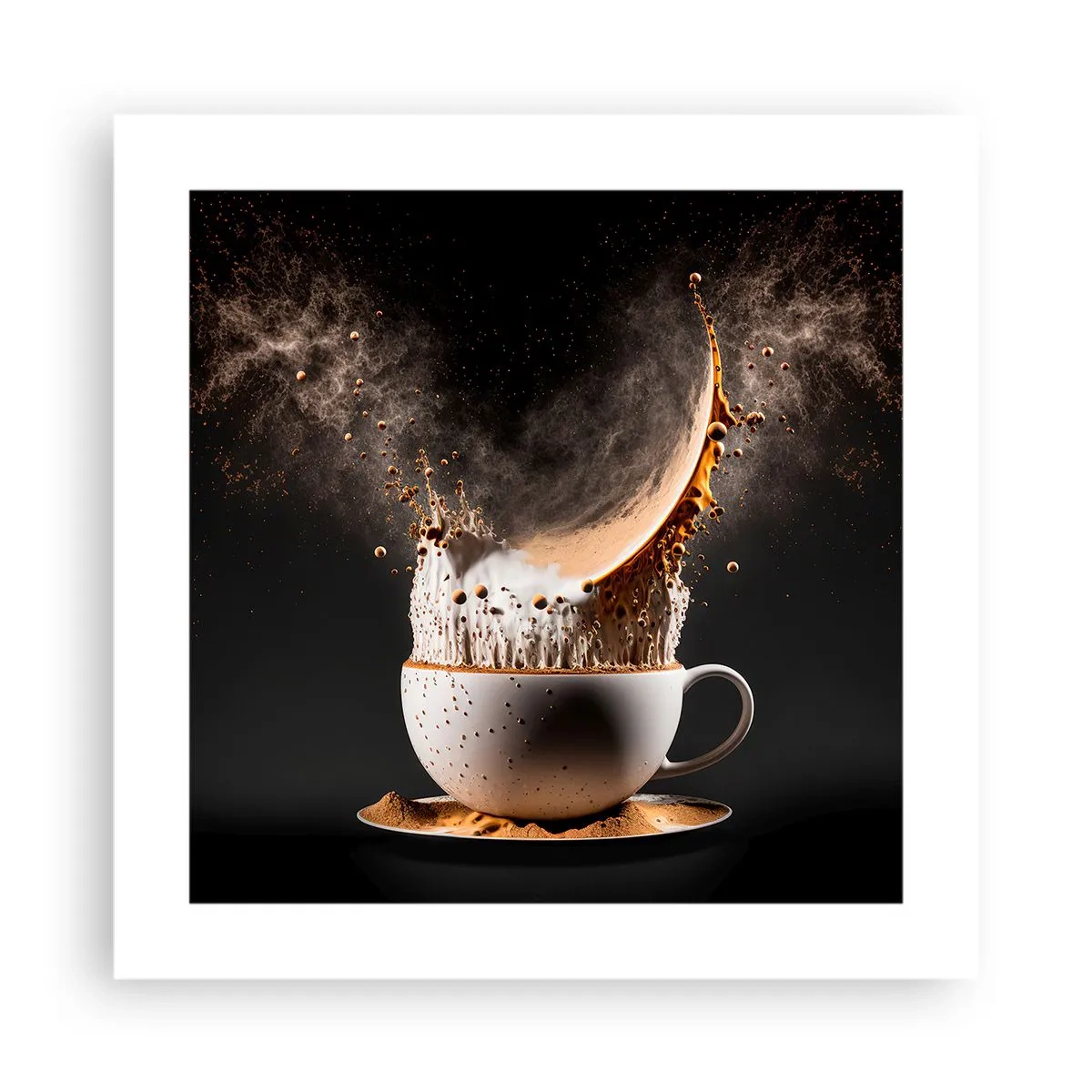 Poster - Geschmacksexplosion - 40x40 cm